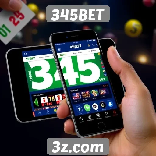 Experiência do usuário em dispositivos móveis no 345BET